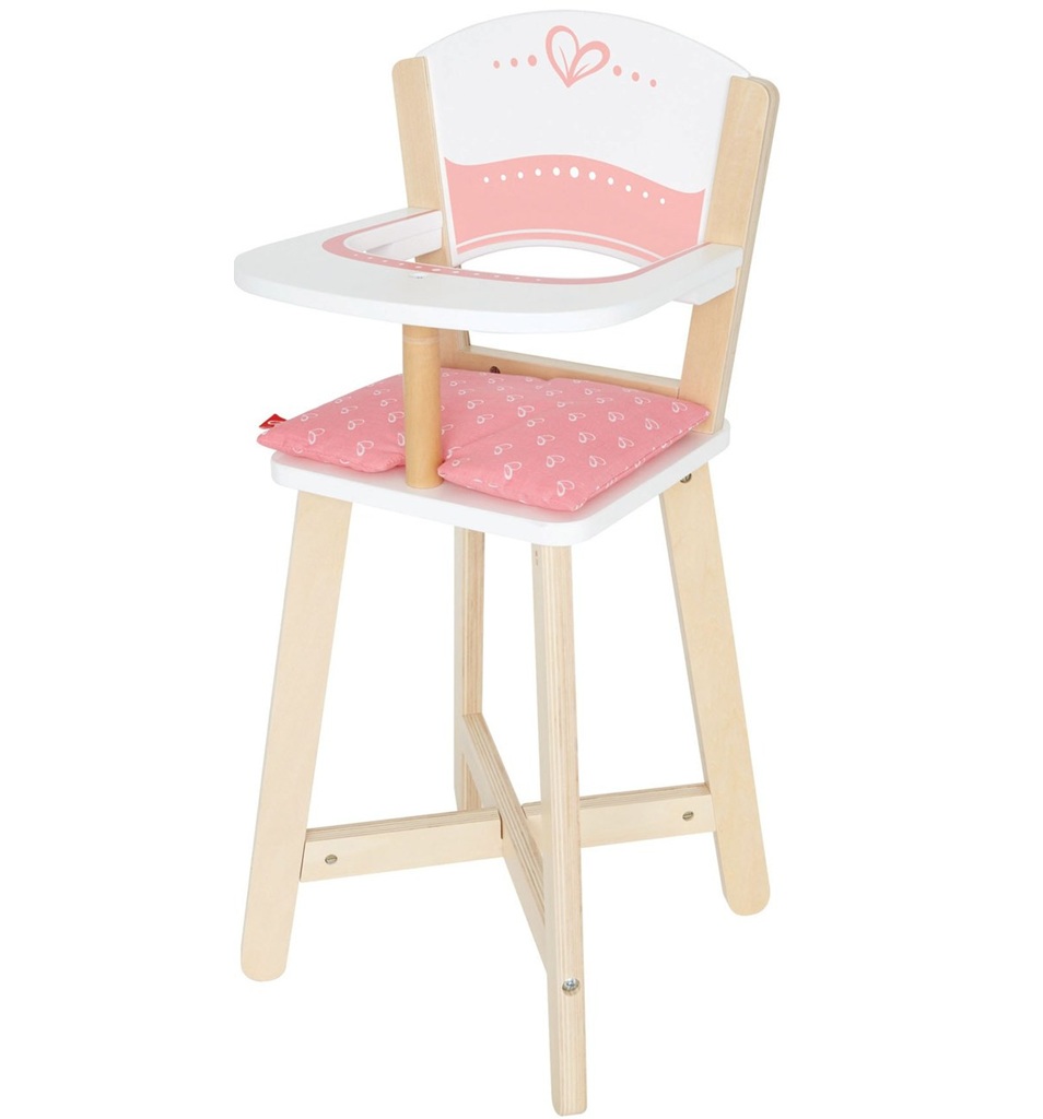 Hape Wooden Baby Doll Highchair Hape Wooden Baby Doll Highchair
