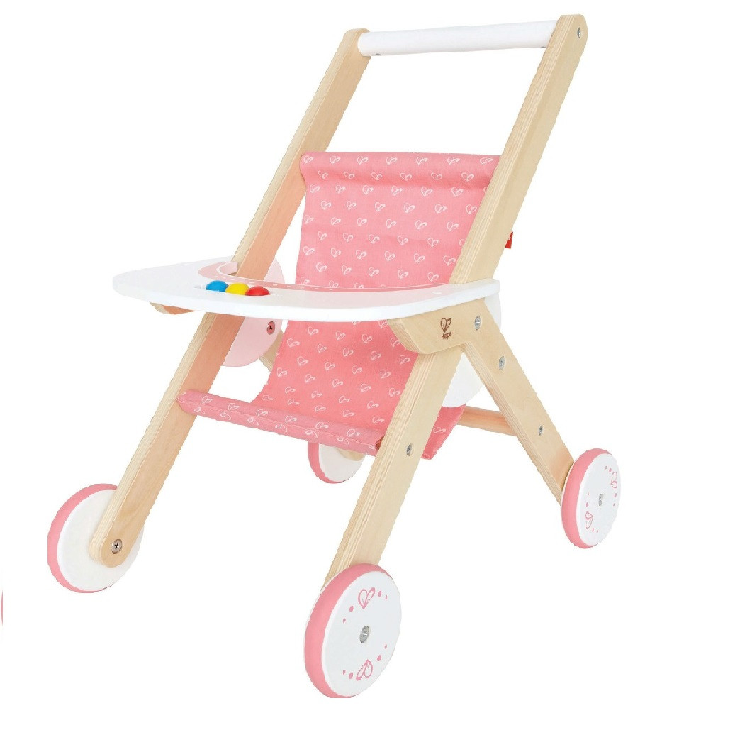 Kid Hape Wooden Baby Doll Pram