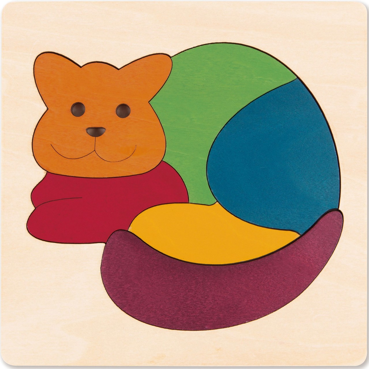 George Luck Rainbow Cat Puzzle