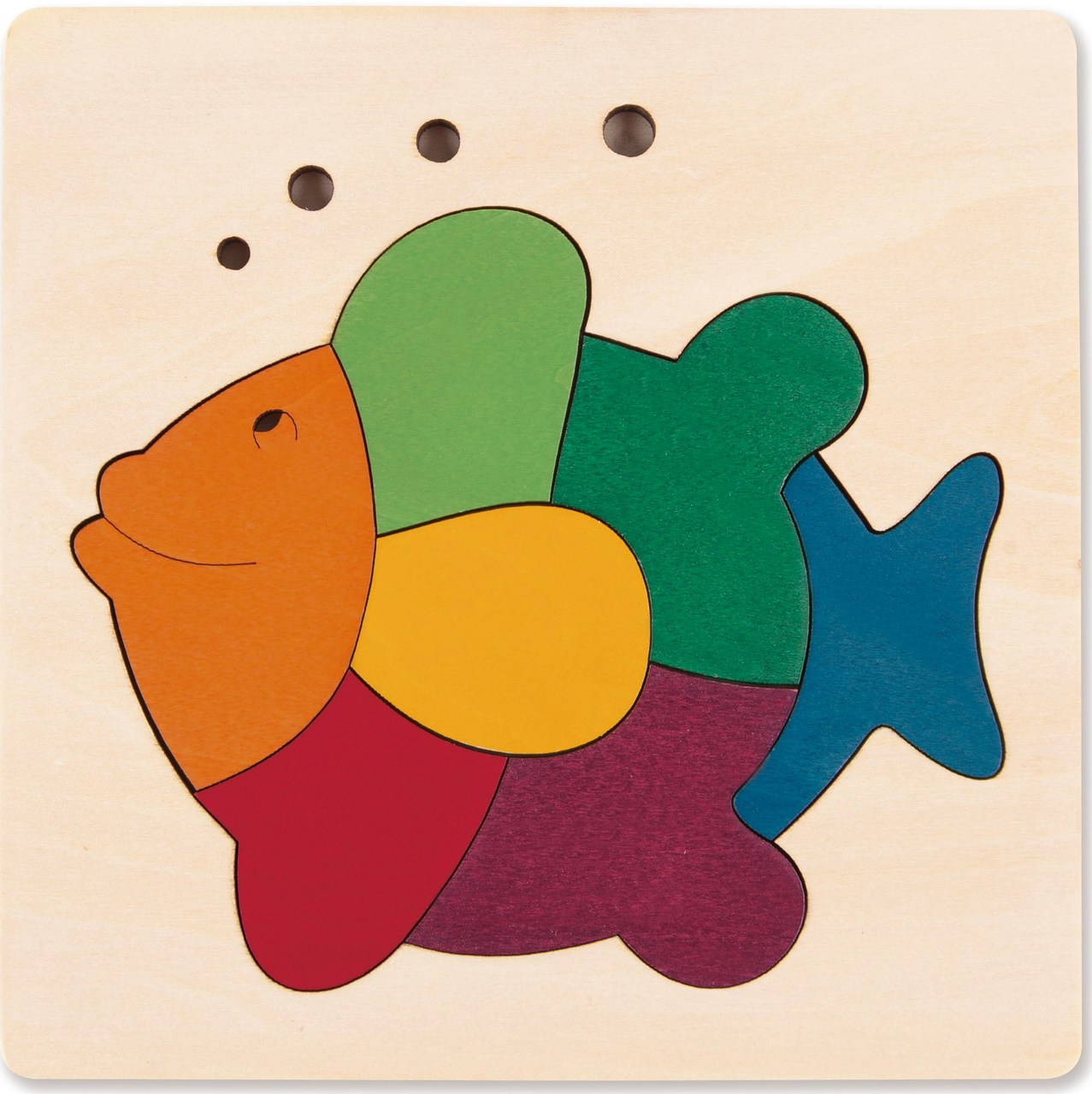 George Luck Rainbow Fish Puzzle
