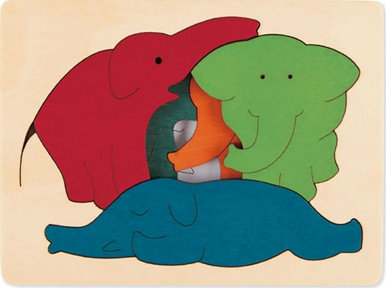 George Luck Layered Elephants Puzzle