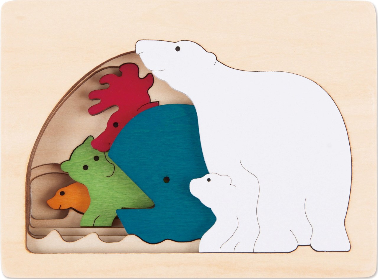 George Luck Polar Layered Puzzle