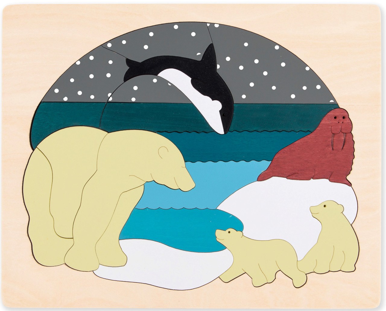 George Luck Arctic Animals Puzzle