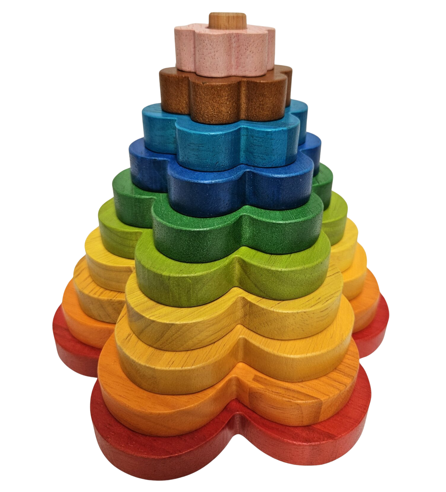 qtoys rainbow stacking toy flower qtoys rainbow stacking toy flower