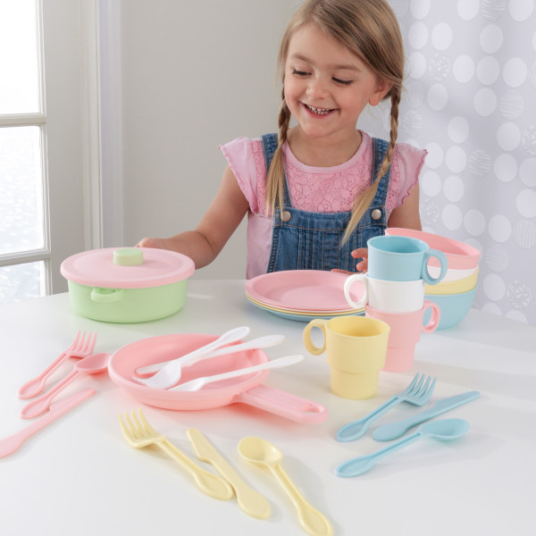 27PC Cookware Set - Pastel Set