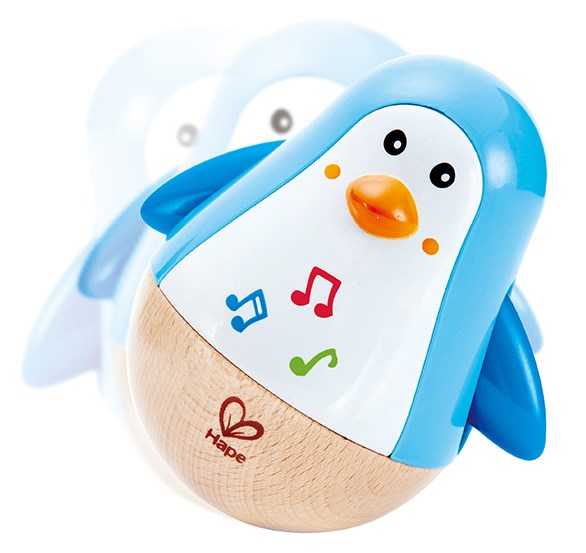 Hape Penguin Musical Wobbler Hape Penguin Musical Wobbler