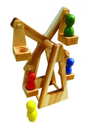 Qtoys Wooden Ferris Wheel Toy Qtoys Wooden Ferris Wheel Toy