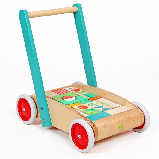 Tenderleaf Toys Wagon with Blocks Set Tenderleaf Toys Wagon with Blocks Set