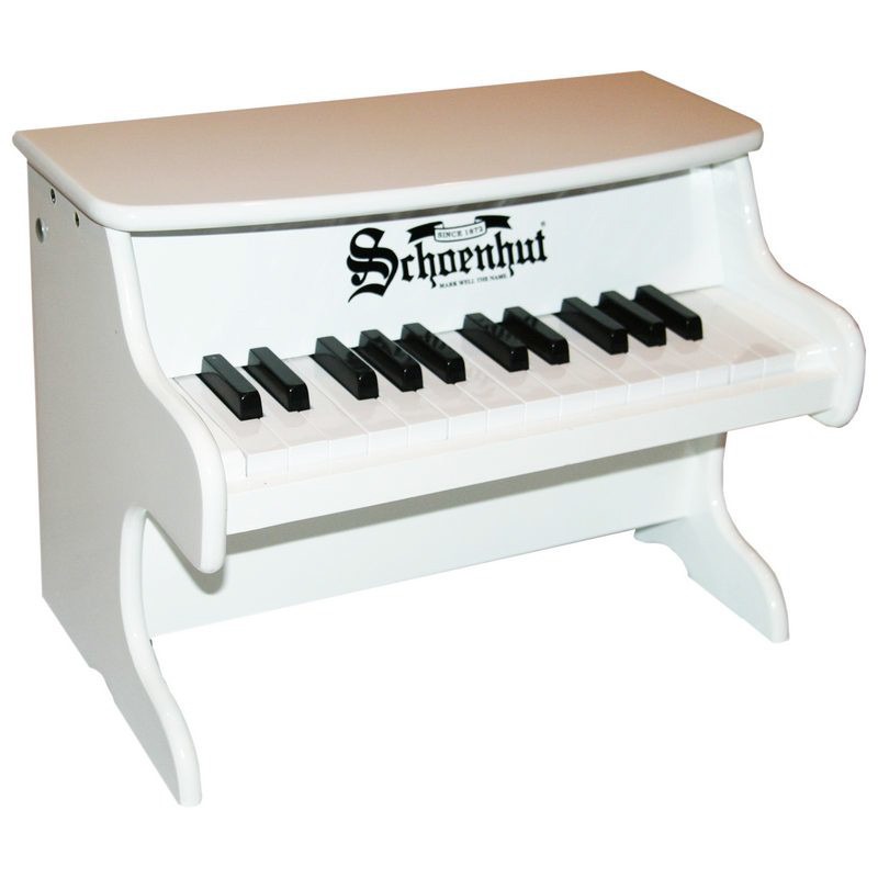 Schoenhut White 25 Key First Piano Set