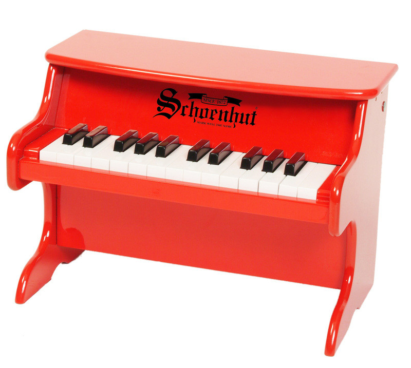 Schoenhut Red 25 Key First Piano Set