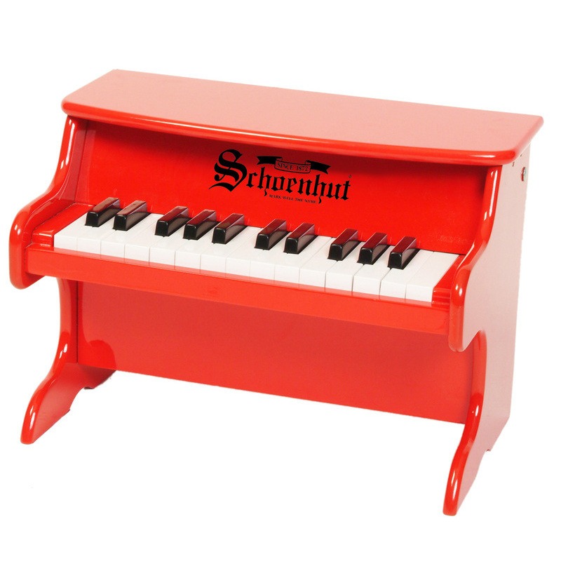 Schoenhut Red 25 Key First Piano Set