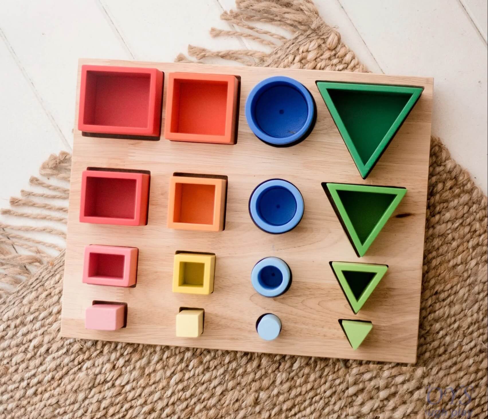 Qtoys 3D Sorting and Nesting Board