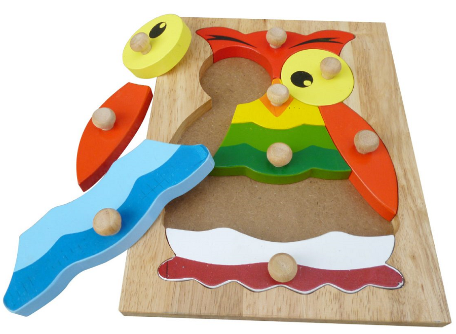 Hooty owl knob puzzle