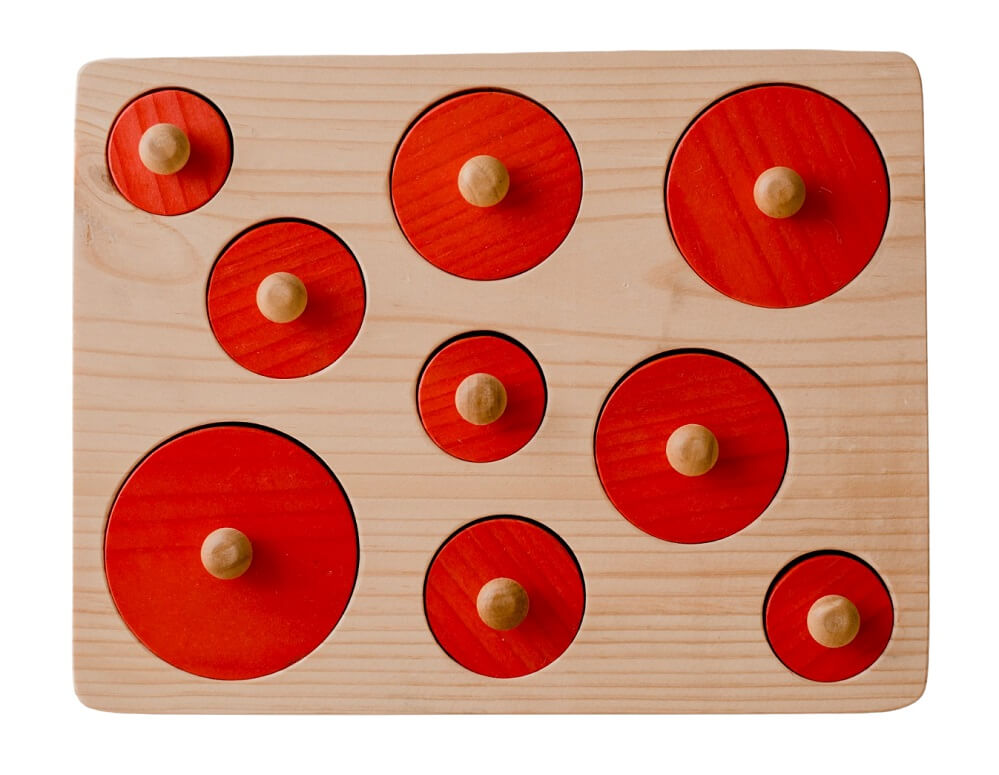 Montessori Circles Puzzle Montessori Circles Puzzle