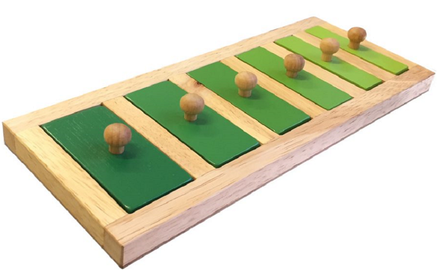 Narrow-wide knob puzzle Narrow-wide knob puzzle