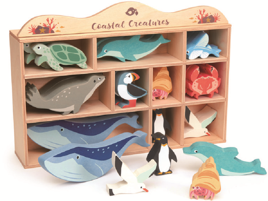 Tenderleaf 1 Piece Coastal Animals CDU Set