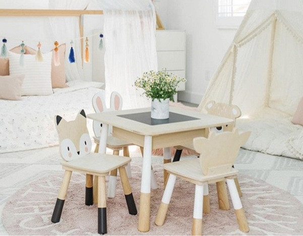 tenderleaf forest table and chair set