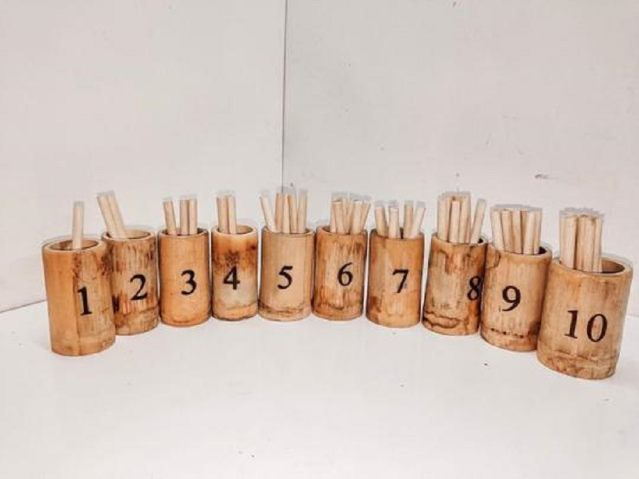 Qtoys Bamboo Counting Set Qtoys Bamboo Counting Set