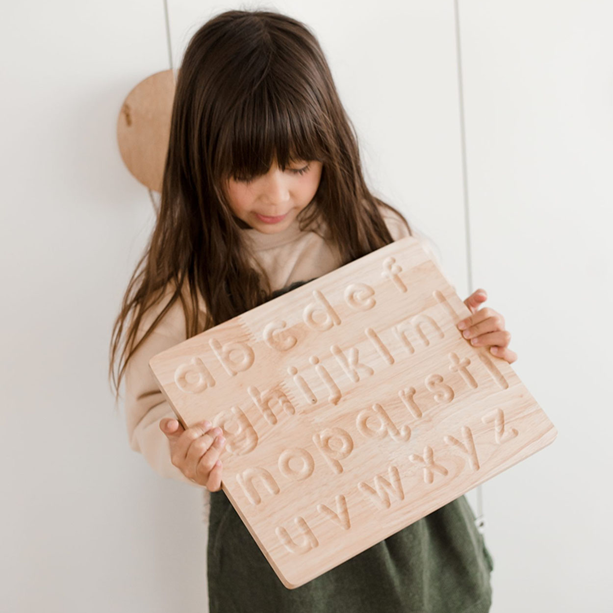 Qtoys Lowercase Letter Tracing Board