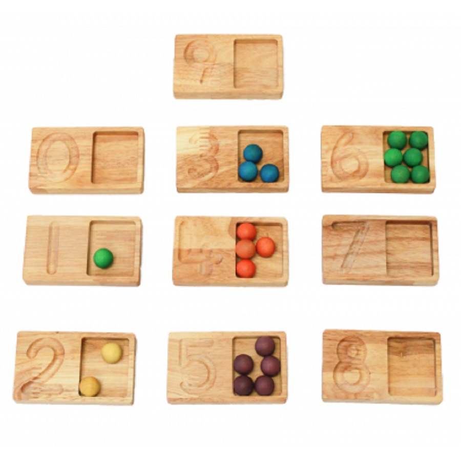 Writing and counting trays