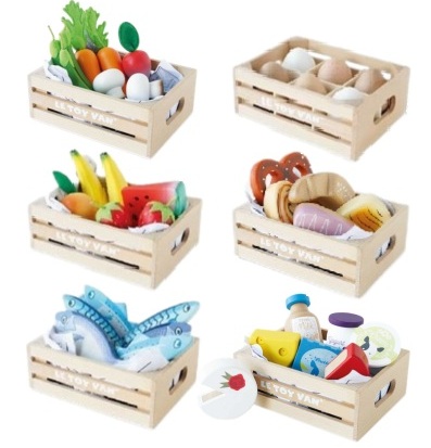 le toy van market food crates