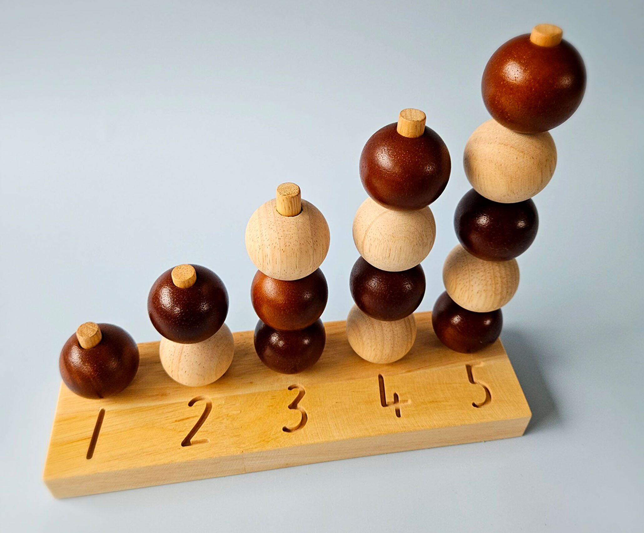 Qtoys Natural Counting Balls