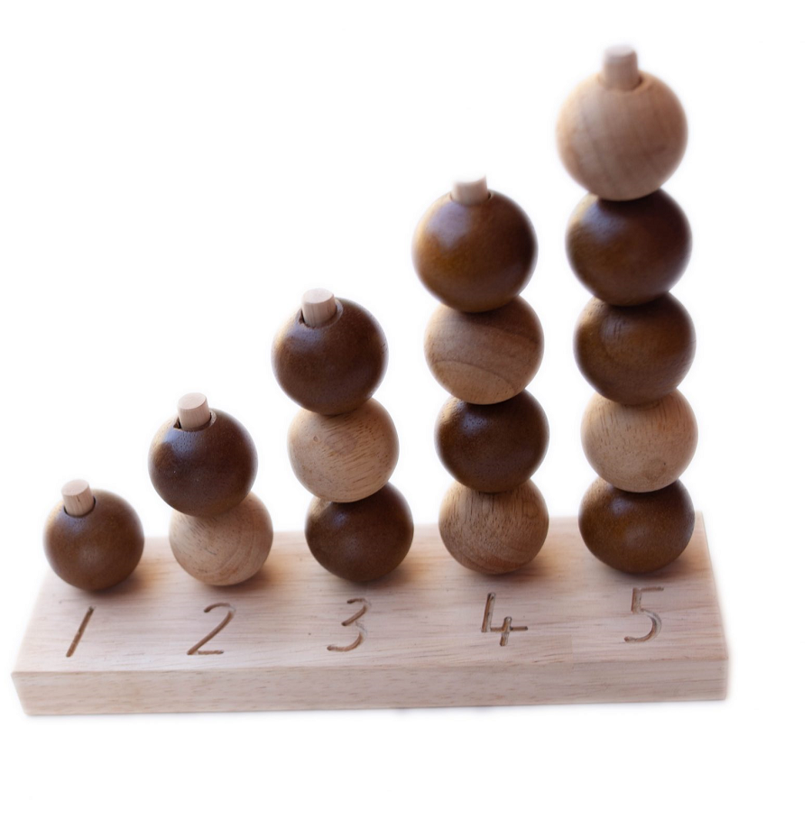 Qtoys Natural Counting Balls