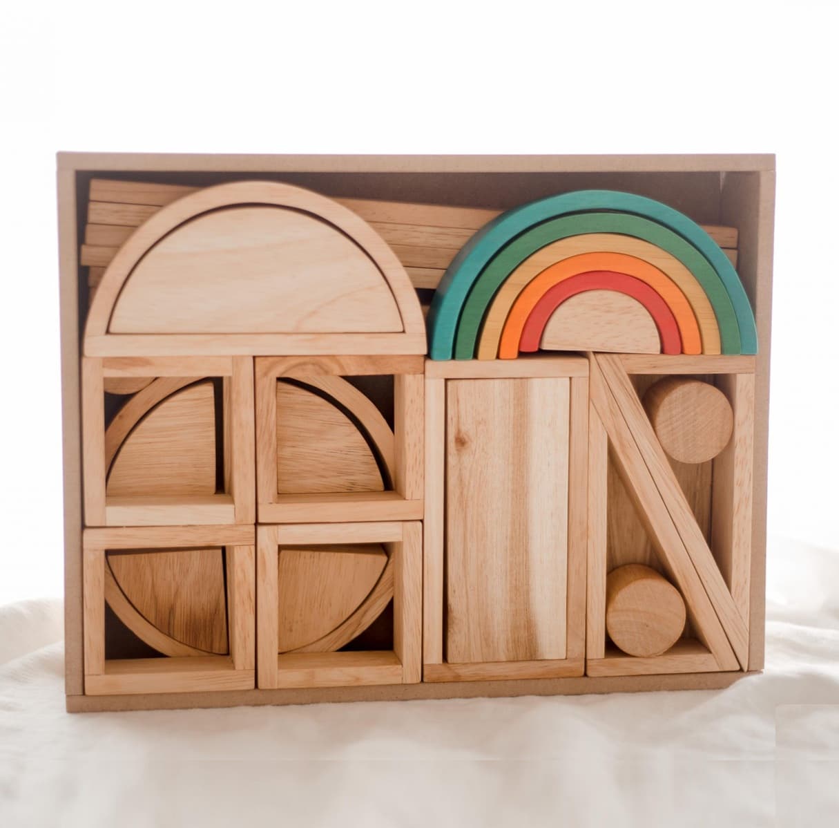 hollow wooden blocks