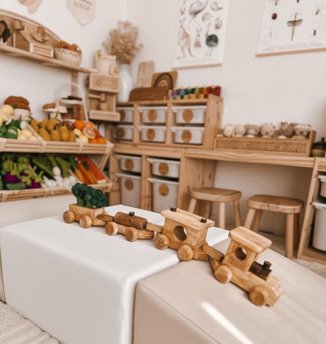 natural kids wooden train