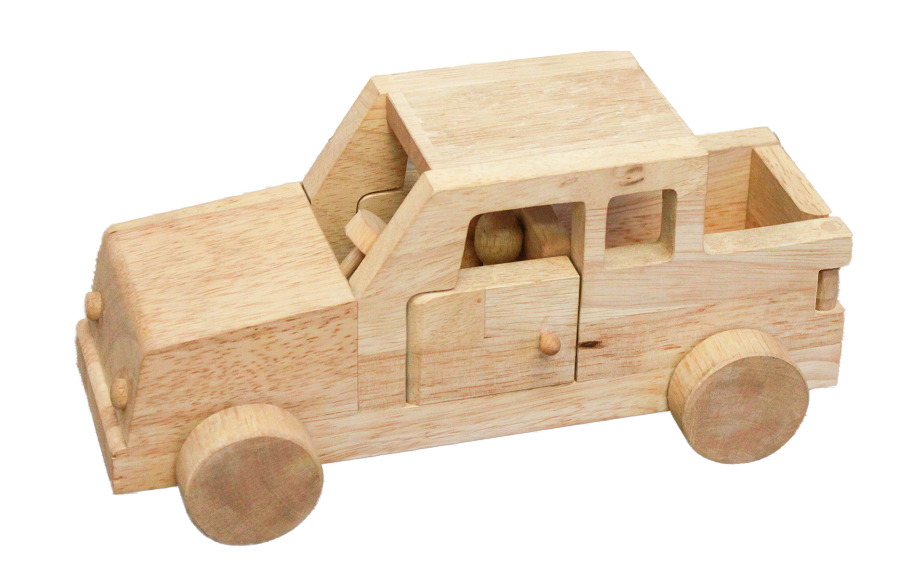 Qtoys Wooden Safari Jeep