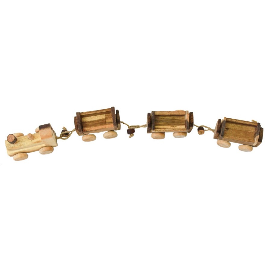 qtoys wooden train toy