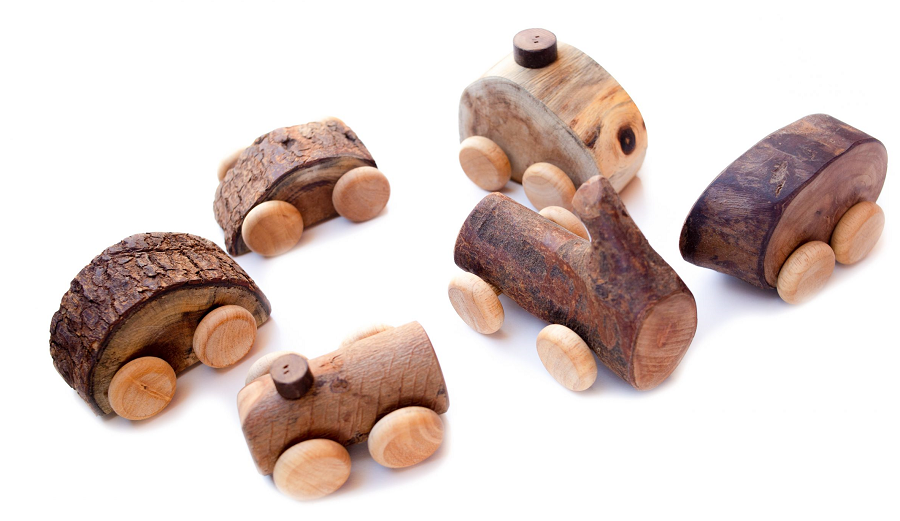 Qtoys Tree Mini Vehicle Set of 6 Qtoys Tree Mini Vehicle Set of 6