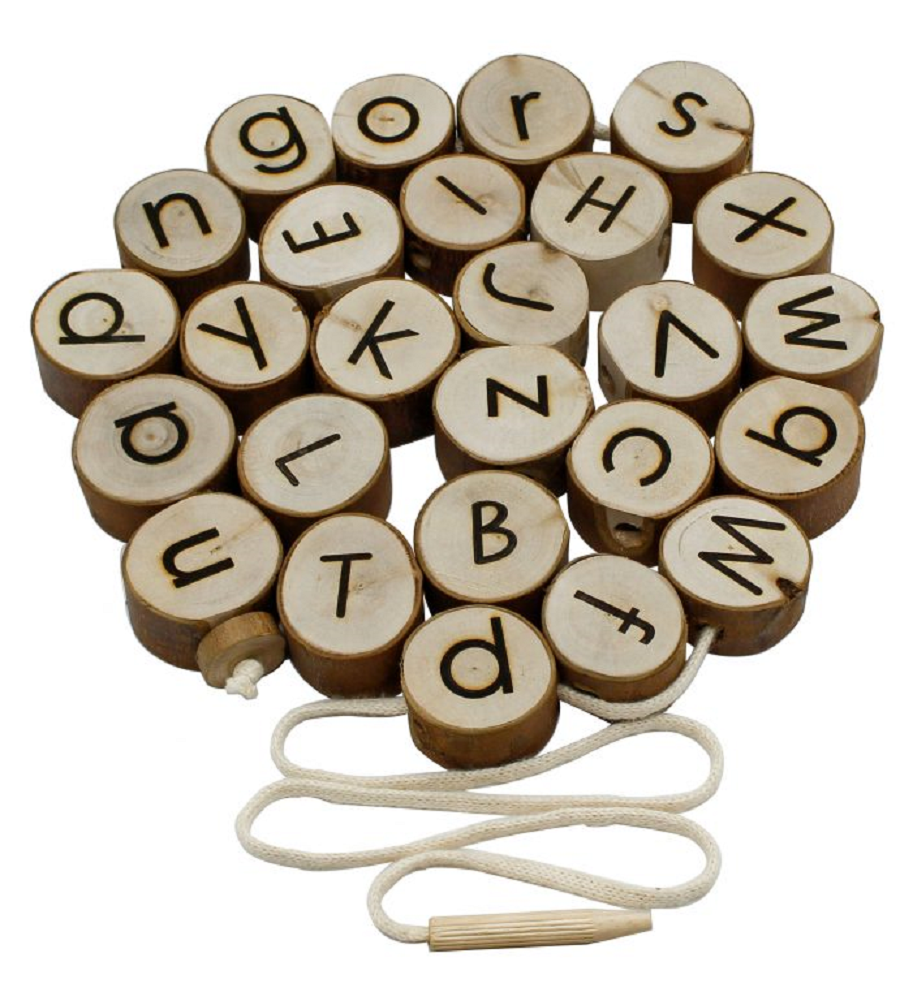 Alphabet Threading Set