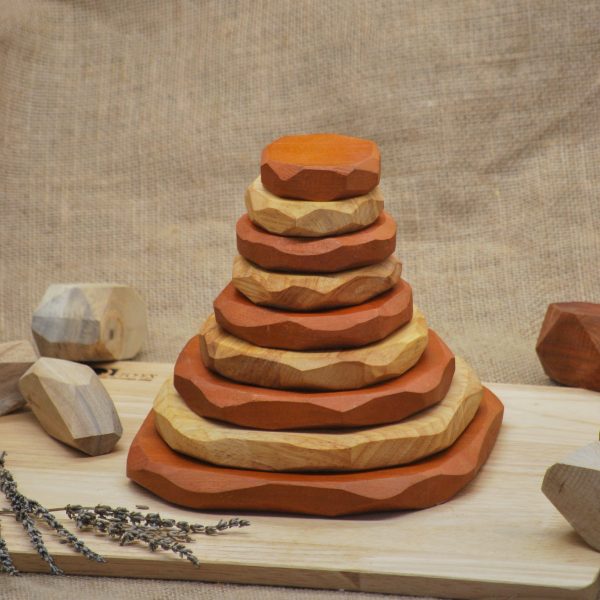 Qtoys Two Tone Stacking Stones1 Qtoys Two Tone Stacking Stones1