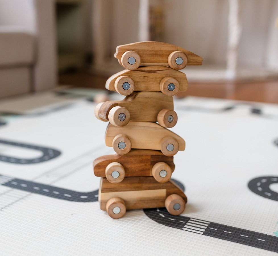 qtoys wooden car play set qtoys wooden car play set