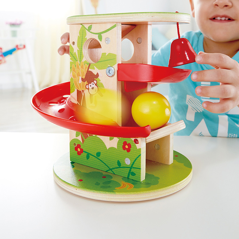 Hape Jungle Press & Slide (Ball Run) Hape Jungle Press & Slide (Ball Run)