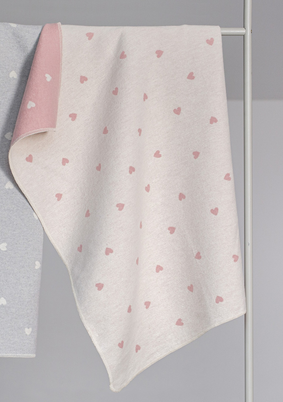 Rose Hearts All Over Juwel Bassinet
