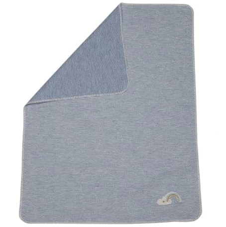 rainbow blue blanket