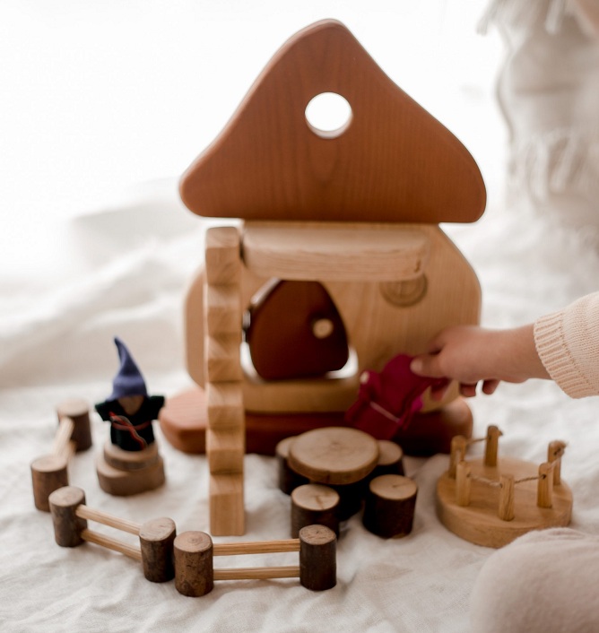 wooden mushroom house wooden mushroom house