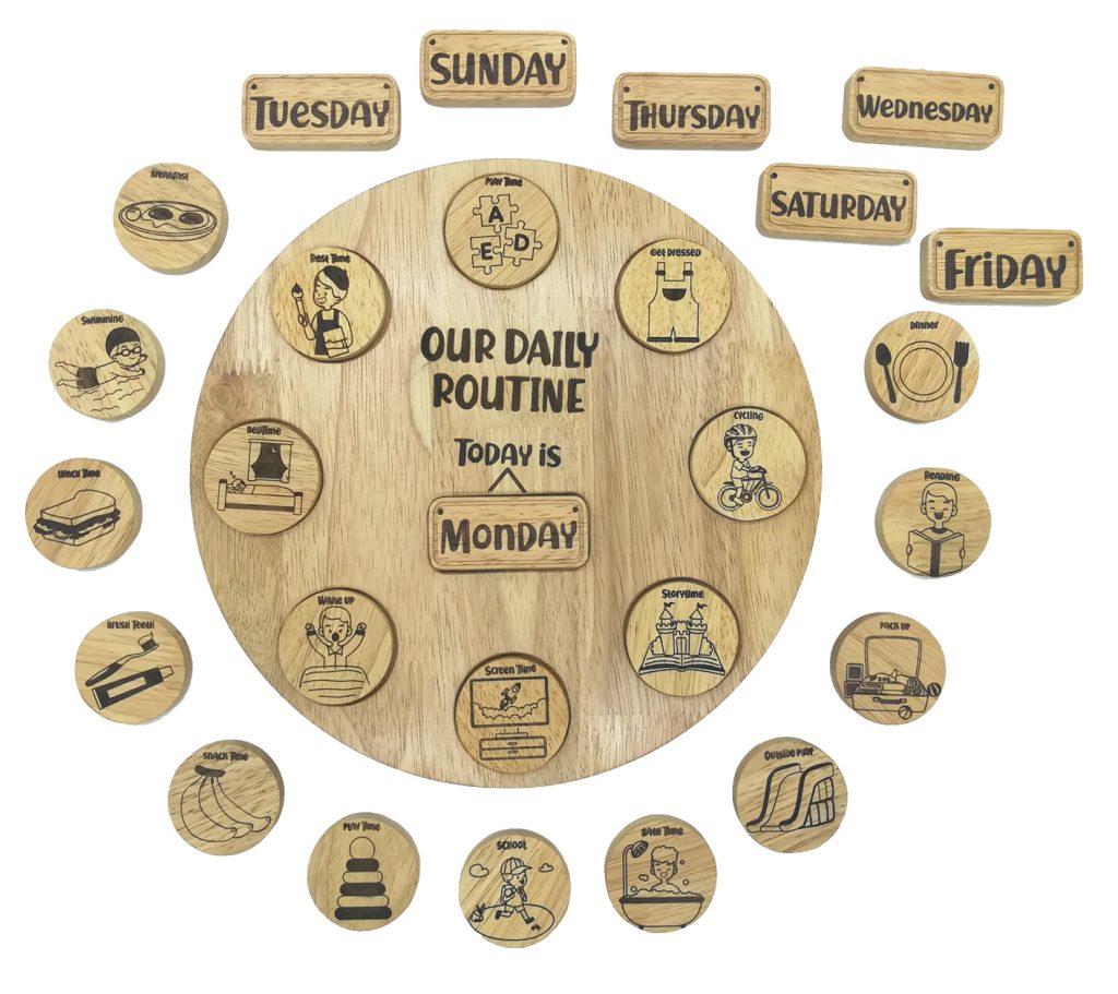 Qtoys Daily Routine Circle 1