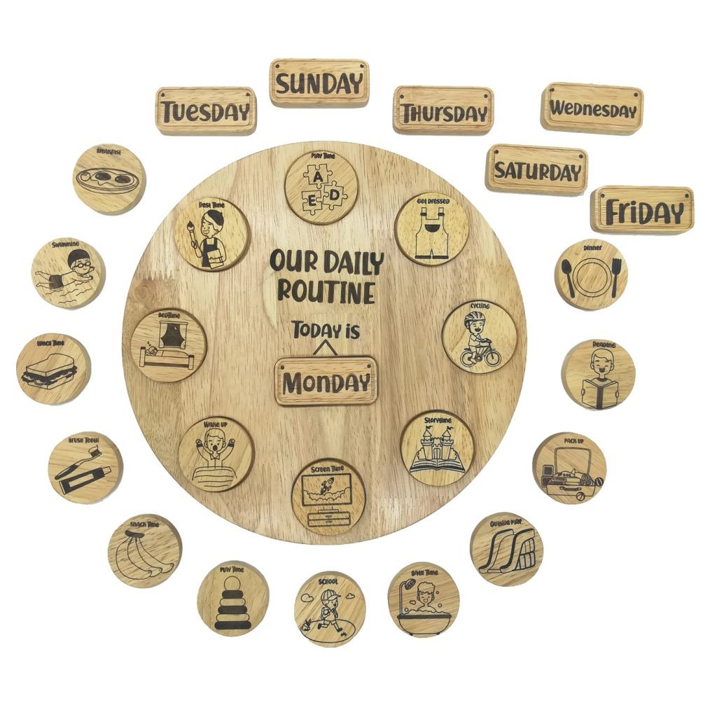 Qtoys Daily Routine Circle 1