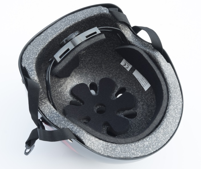 Inside of coconut helmet Inside of coconut helmet