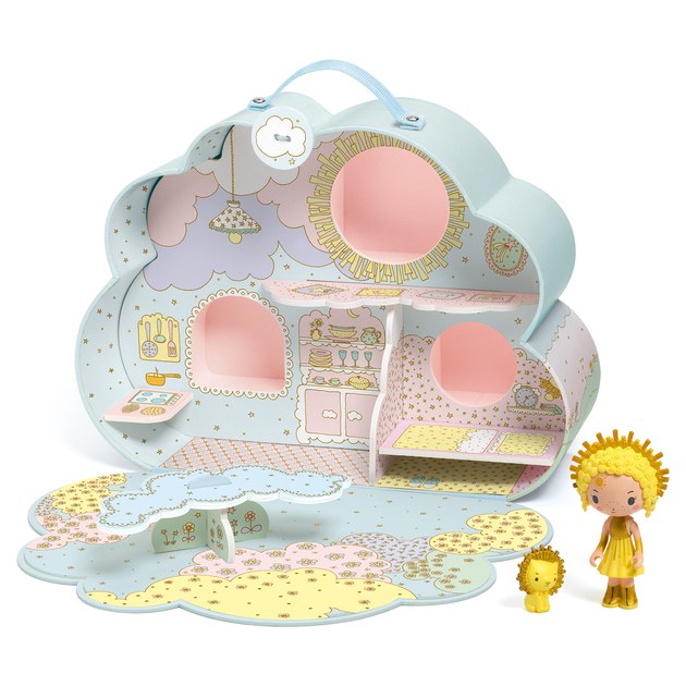 Djeco Sunny & Mia Toy Cloud House Set - image 6