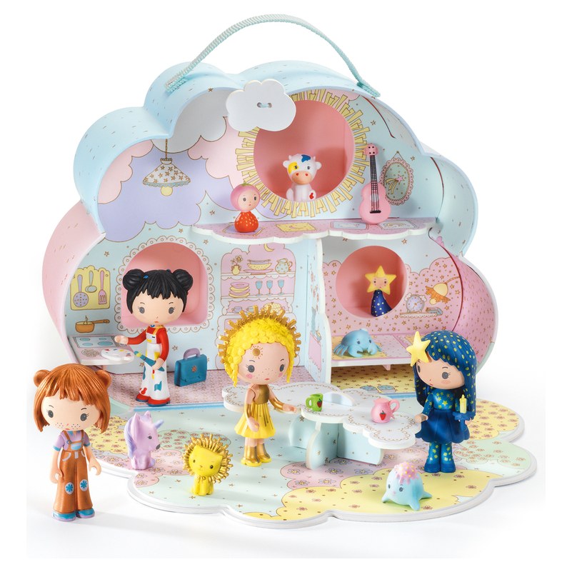 Djeco Sunny & Mia Toy Cloud House Set - image 10
