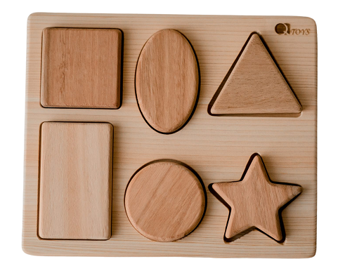 Qtoys Chunky Shape Puzzle