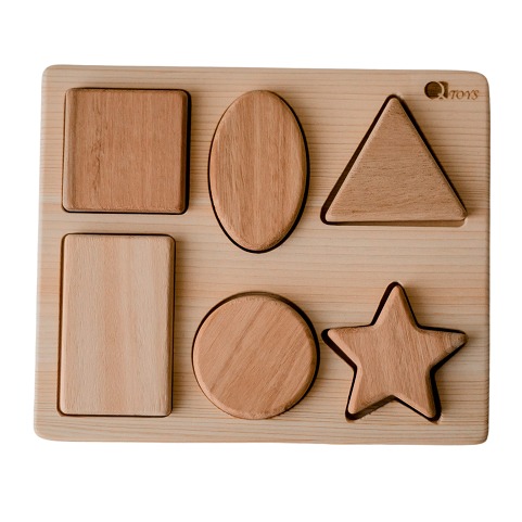 Qtoys Chunky Shape Puzzle