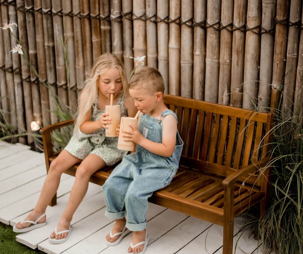 wooden bench for kids