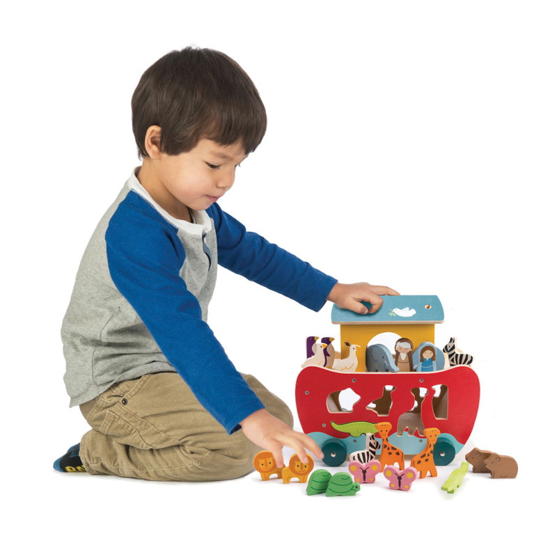 Tenderleaf NoahTenderleaf Noah\'s Shape Sorter Ark\'s Shape Sorter