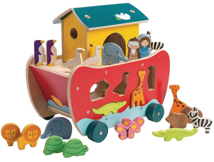 shape sorter noah ark toy