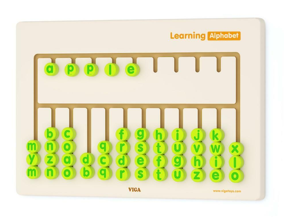 Viga Wall Game Learning Alphabet